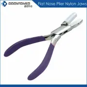 Flat Nose Nylon Jaw Pliers Jewellery Bead Wire Work Extra Jaw