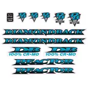 Diamond Back - 1995 Reactor decal set - Old school bmx