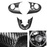 Steering Wheel Cover Trim For Mini Cooper JCW F54 F55 F56 F57 2014 High profile (for: Mini)