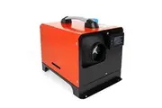 12V Diesel Air Heater All in One 8kW Parking Heater with LCD Remote Control Black and Red