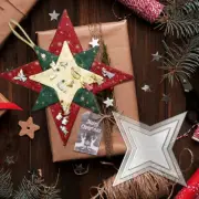 DIY Craft Christmas Patchwork Star Template Set Patchwork Ruler Adults KZ