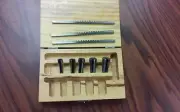 9pcs keyway broach bushing set HSS#4341 3 broach 5 bushing #500-KBS-9-New