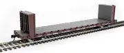 Walthers Mainline 910-5873 Trailer Train TTX 60' Bulkhead Flatcar Freight Car