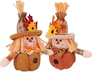 Thanksgiving Gnomes - Adorable Plush Gnome Decoration For Thanksgiving Celebrations | Handmade Autumn Decorations For Home, Rustic Fall Table Accents, Ca