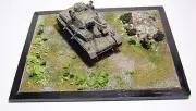 1:32 1:35 1:48 1:72 Built Armor Base Diorama 8 1/4"X10 1/4"