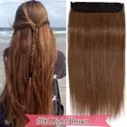 AAAA+ One Piece 100% Remy Clip In Human Hair Extensions 3/4 Full Head Best Weft