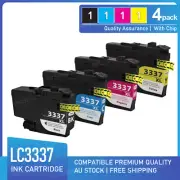 4x Generic Ink Cartridges LC-3337XL LC3337 for Brother MFCJ5945DW MFC-J6945DW