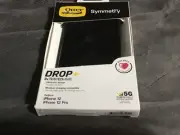 otterbox symmetry series drop + iPhone 12, iPhone 12 pro new black 77-80554