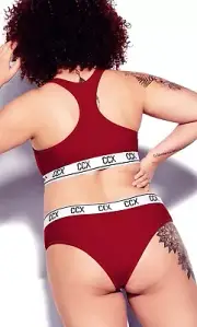 Crop & Hipster SetSize 22 CCX by City Chic Women Plus Size Underwear Cotton XL