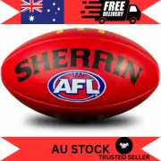 Sherrin AFL Leather Football Replica Ball McDonald’s Logo BNWT Training Size