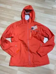Outdoor Research Interstellar AscentShell 3L Alpine Jacket, Women Medium Lava