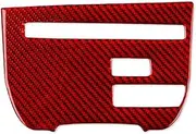 ATATNK RHD Car Central Console CD Panel Cover Trim Stickers Compatible for Nissan GTR R35 2008 2009 2010 2011 2012 2013 2014 2015 2016(A)