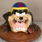 Vintage Cookie Jar Looney Tunes Taz Tasmanian Devil Football Warner Bros 1993