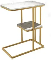 Couch Table Sofa Side Table Living Room Home Small Household Coffee Table Marble Square Table Bedroom Bedside Table Side Desk