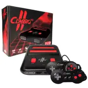 Classiq 2 HD 720p Twin Video Game System Black/Red for SNES/NES *OLD SKOOL*