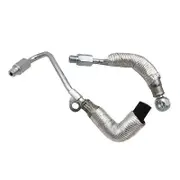 2PCS Turbocharger Coolant Feed Water Pipe&Return Pipe Kit 55568031 55567067 for Adam Meriva B Silver