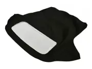 Fits: BMW Z3 1996-02 Soft Top & Plastic window Haartz BLACK GERMAN CANVAS