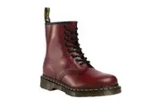 Dr. Martens Unisex 1460Z DMC 8 Lace Up Cherry Red Smooth Leather Boots Shoes Doc - 7 UK