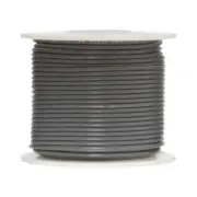 12 AWG Gauge TXL Automotive Stranded Hook Up Wire, 100 ft, Gray, 60 Volts