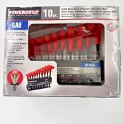 T-Handle Allen Wrench Hex Key Set SAE Ball End Chrome Vanadium