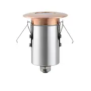 DECK LED Recessed Deck Light - 12V - Polished Copper - 3000K