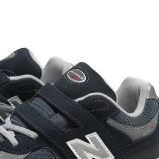 【滿額現折300】NEW BALANCE 童鞋 2002R 深藍灰 黏帶 氣墊 親子款 中童 PV2002SF