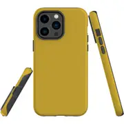 For iPhone 14 Pro Max Case Tough Protective Cover, Metalligold