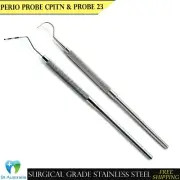 Basic Student Kit Color Coated CPITN Pocket Depth Hook Tarter Probe Lab Tools X2