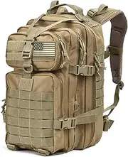Tru Salute 45L Military Tactical Backpack Large Army 3 Day Assault Pack Molle Bugout Bag Rucksack