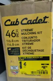 Cub Cadet Brand New 46" Mulching Kit w/Blades for Lawn Tractors and Zero Turn
