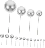 SHOWERORO 20pcs Cupcake Toppers with Balloons for Birthday Cake Decorations for Parties Versatile Cake Insert Picks for Enhancing Desserts and Pastries