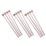 12 Pcs Wooden Drumsticks Percussion Mallets Hitting The Hammer Child Xylophone