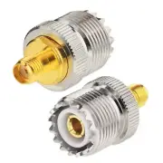 15pcs SMA to UHF SO239 Female Adapter Connector for CB Ham Radio Antenna