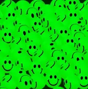 48 PCS Bouncy Balls Super Bouncy Rubber Ball 1 Inch Green GLOW IN THE DARK Balls