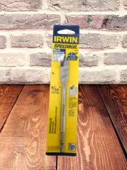 Irwin Speedbor 88808 1/2" Speedbor Flat Wood Boring Spade Drill Bit