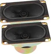 SHINEOFI 2pcs Audio Speaker Driver: High Sensitivity Horn Loudspeaker Parts Components Replacement for Repair Home Stereo Sound Box DIY Accessories