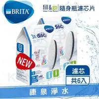 在飛比找PChome商店街優惠-◤新品特賣◢ 德國BRITA Fill&Go隨身濾水瓶專用濾