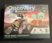 Discovery Kids MINDBLOWN STEM 12-1 Solar Robot Creation Kit Toy Enginer Science