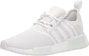 [adidas Originals] Adidas Men's NMD_R1 Shoes, White/White, 13.5