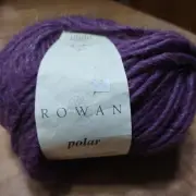 Rowan Polar 60% Wool 30% Alpaca 10% Acrylic purple Yarn