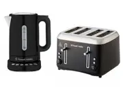 Russell Hobbs Addison Toaster & Kettle Set - Matte Black