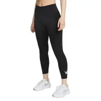 在飛比找Yahoo!奇摩拍賣優惠-【NIKE 耐吉】女款緊身褲 運動 健身 慢跑 黑色 DX0