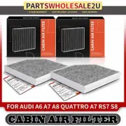 2x Activated Carbon Cabin Air Filter for Audi A6 A6 allroad A6 Quattro RS7 S7 S6 (for: Audi)