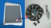 40mm Aluminum Radiator + FAN for 1992-1997 AUSTIN ROVER MINI COOPER 1275 GT 1996 (for: Morris)