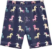 [Caihoyu] Shorts for Toddler Girls Elastic Cotton Midi Shorts Streetwear for Beach