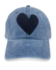 Kerri Rosenthal Heart Patch Baseball Hat - Exclusive
