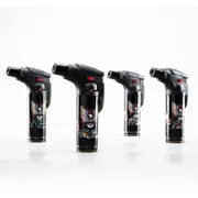 Home Master 4PK Blow Torch Jet Gas Lighter Muscle Car Designs