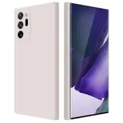 MCC For Samsung Galaxy Note20 Ultra 4G 5G Soft Liquid Silicone Shockproof Case Cover N985 N986 [White]