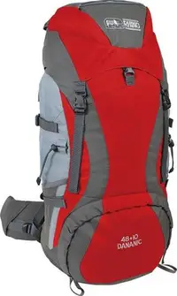 在飛比找Yahoo!奇摩拍賣優惠-3色  58公升 易調式背負系統背包.登山包 60l.登山背