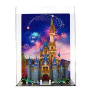 UNIQUEDISPLAY Display Case for LEGO 43222 Disney Castle